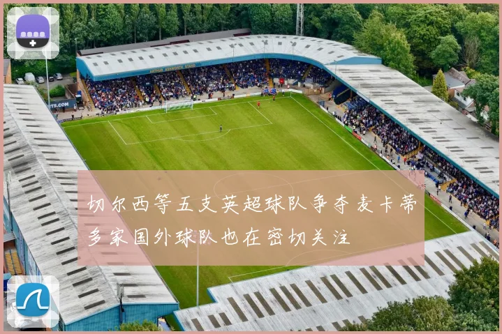 切尔西等五支英超球队争夺麦卡蒂多家国外球队也在密切关注